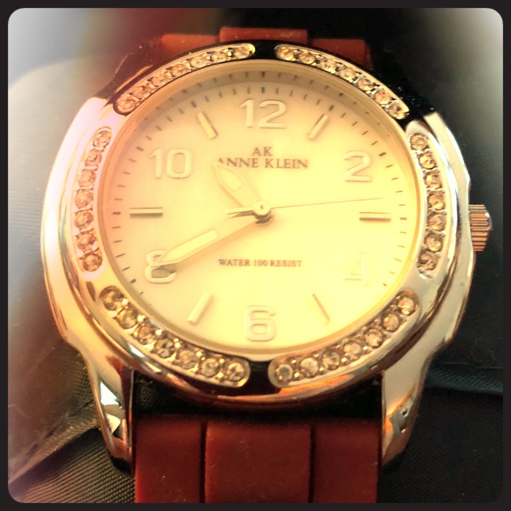 Women’s burgundy watch